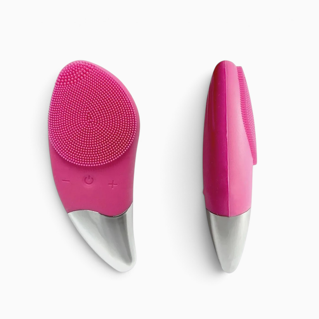 Cepillo Limpiador Facial — Tecnología Sónica & Silicona Médica